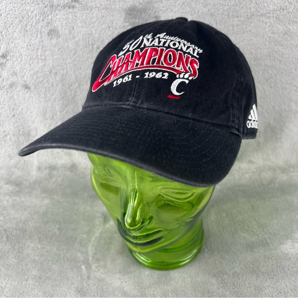 Cincinnati Bearcats Hat Cap Strappback Adidas 50th Anniversary National Champion